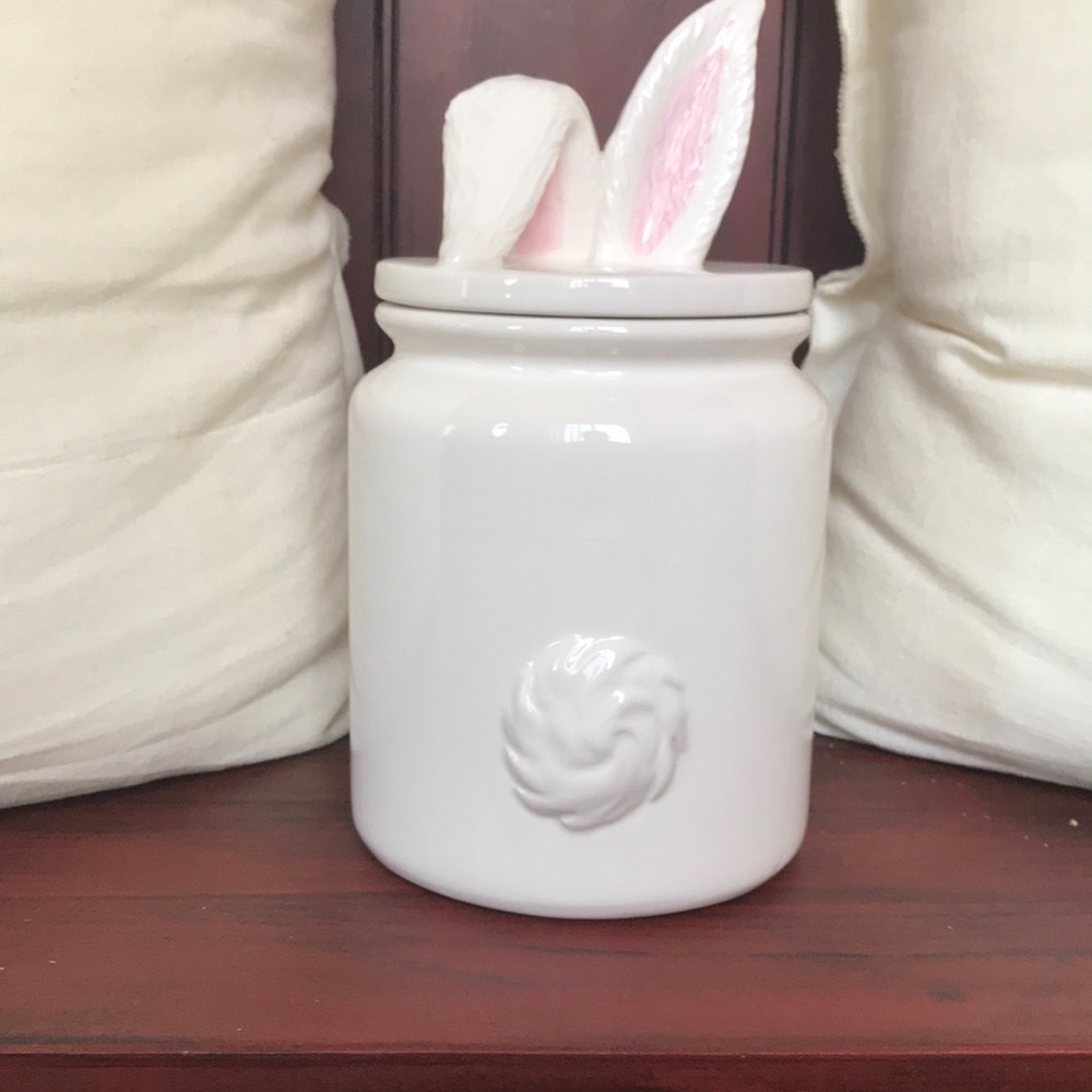 Rae DunnMagenta Bunny Canister